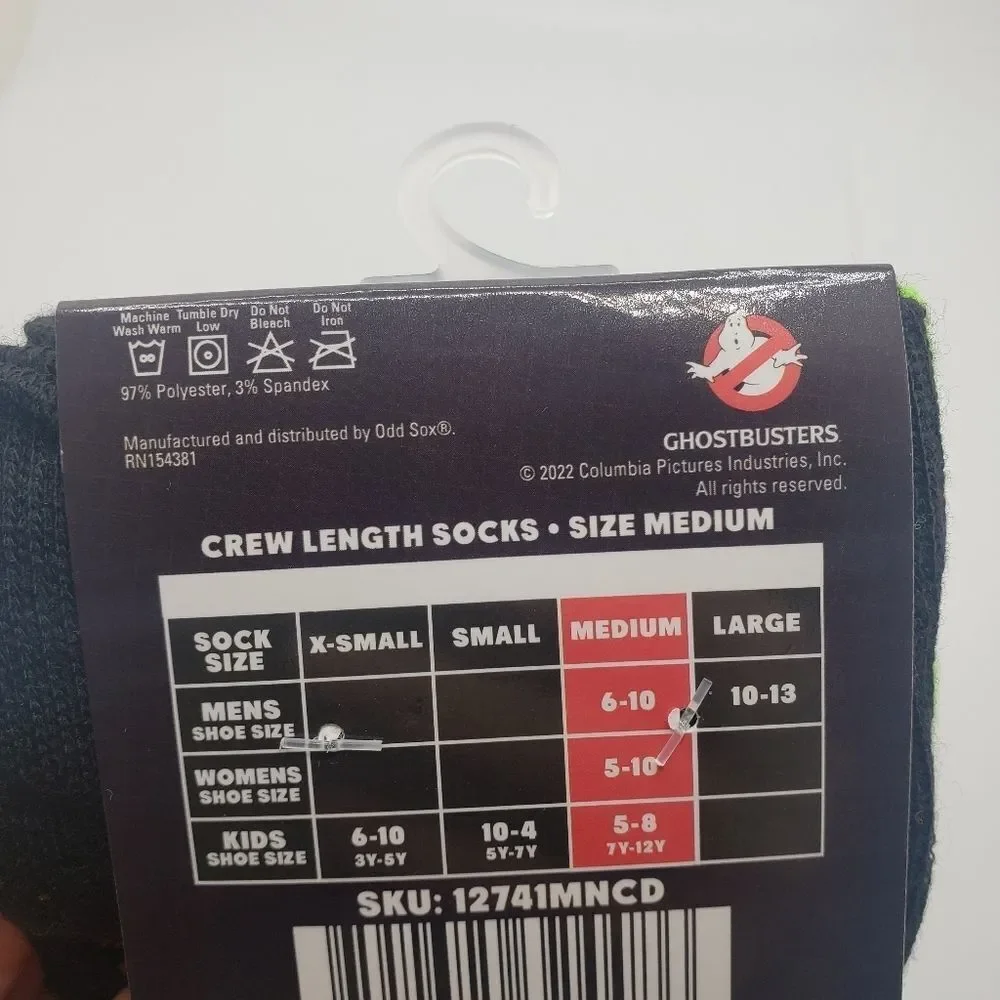 Ghostbusters crew socks